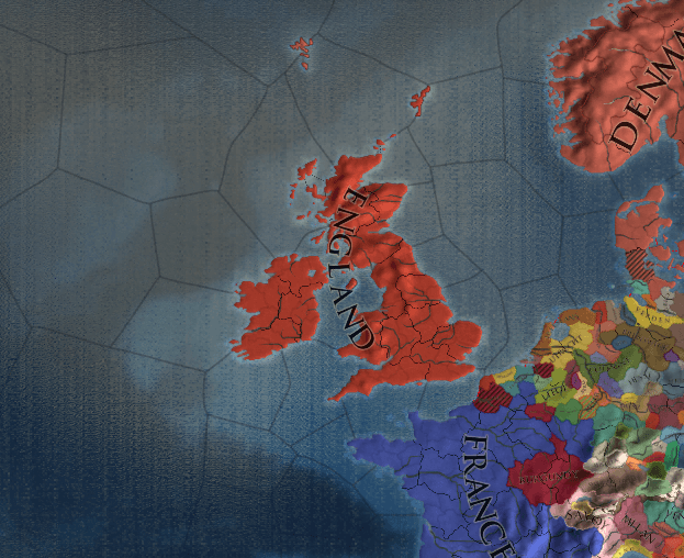 Conquest of Ireland as England in Europa Universalis 4