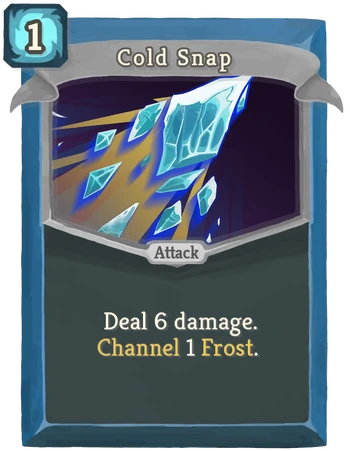 slay the spire Cold Snap
