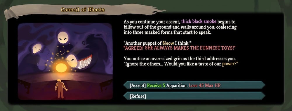 slay the spire apparition council of ghosts