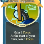 biased cognition power card in slay the spire