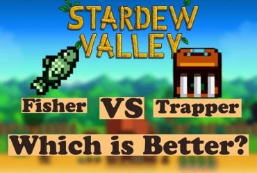 Choosing the Fisher or Trapper Profession in Stardew Valley