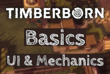 An overview of the UI and mechanics of Timberborn