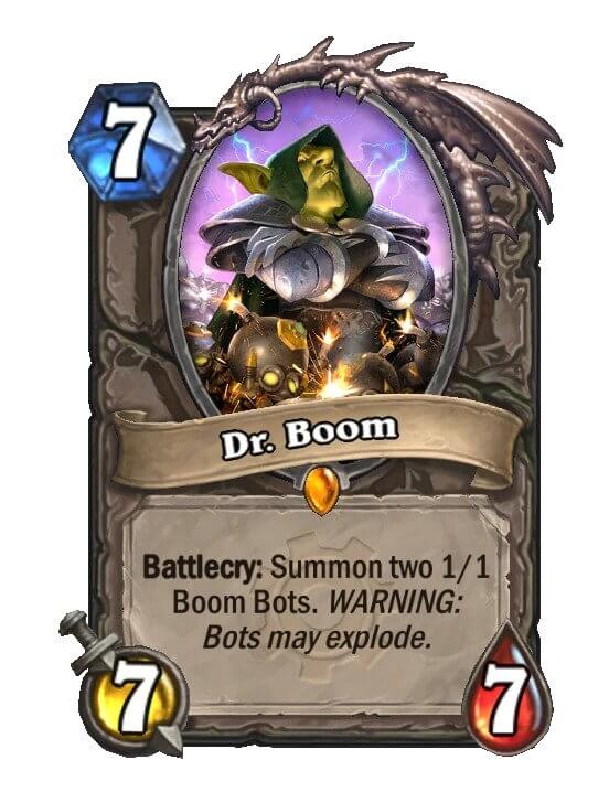 Dr Boom in Hearthstone