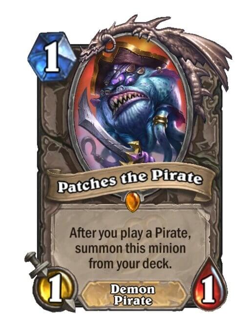 Patches the Pirate in Hearthstone