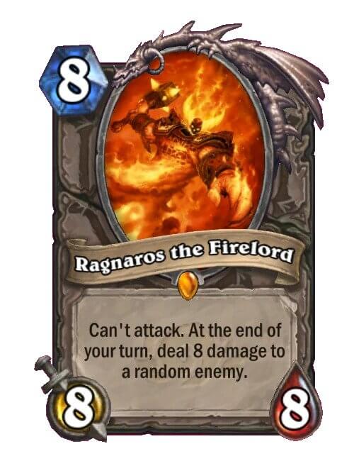 Ragnaros the Firelord in Hearthstone