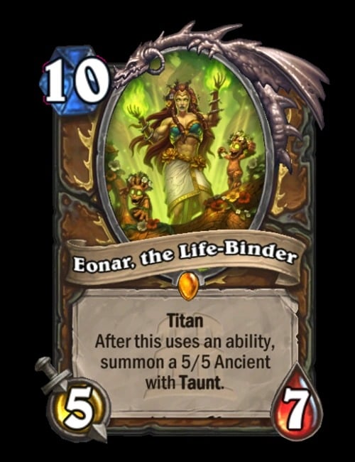 Eonar the Life-Binder in Hearthstone