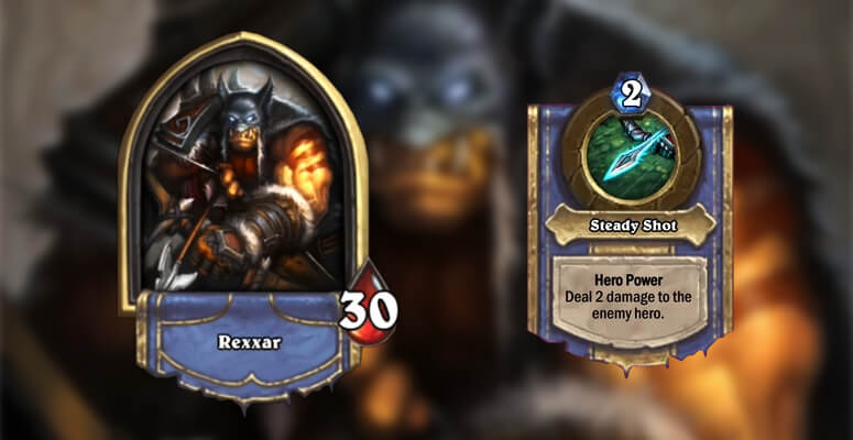 The hunter class and hero power in Hearthstone