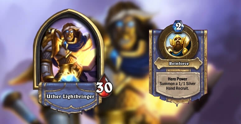 The Paladin class and hero power in Hearthstone